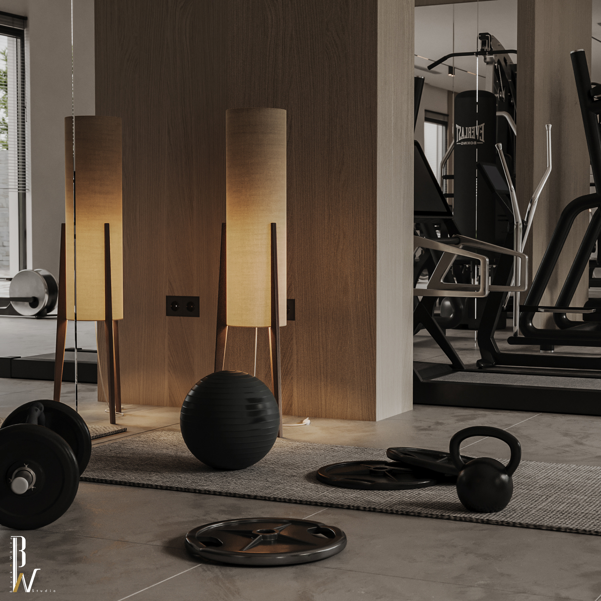 健身房丨Black N White-15