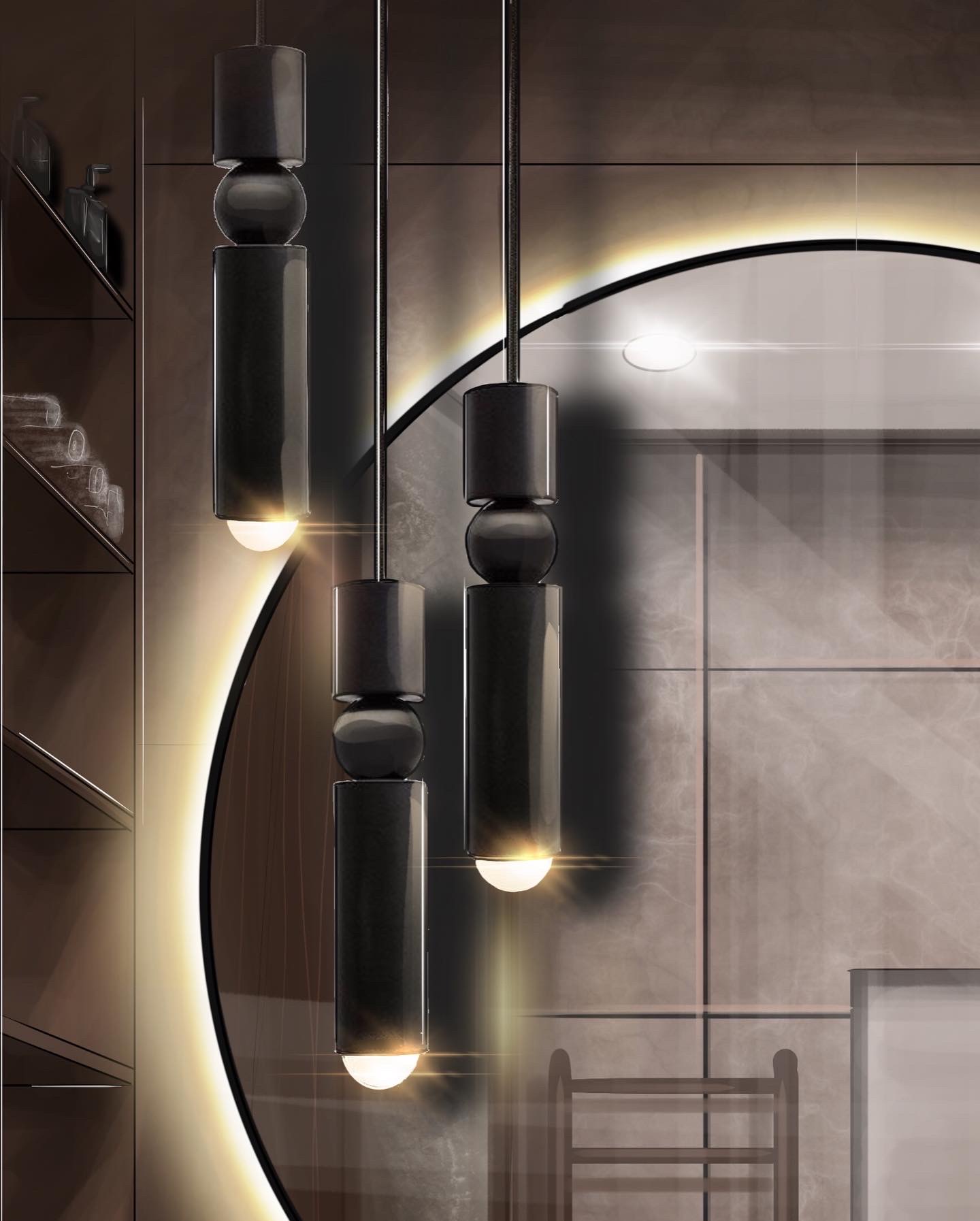 Interior sketch. Design project.Archisketch-5