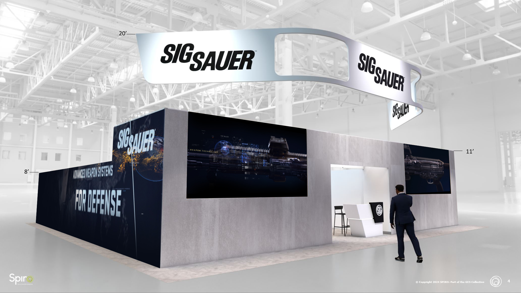 Sig Sauer,Lucid Ghosts 动画设计丨美国拉斯维加斯-20