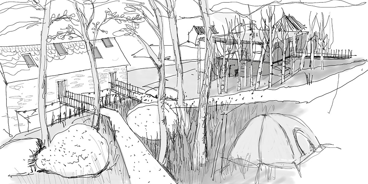 Tiers lieu sur les chemins de Saint-Jacques de Compostelle - CoCo architectureCoCo architecture-8