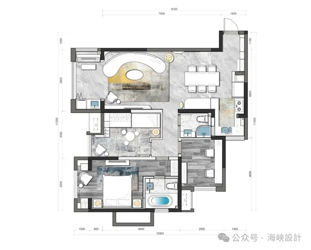 重庆·彭水乌江门样板间丨中国重庆丨上海高迪建筑工程设计有限公司-22