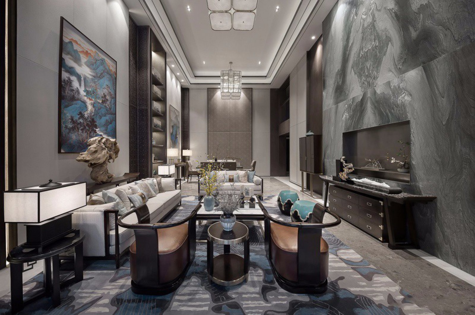 北京山水文园别墅样板房  IDEAL 艾迪尔-25