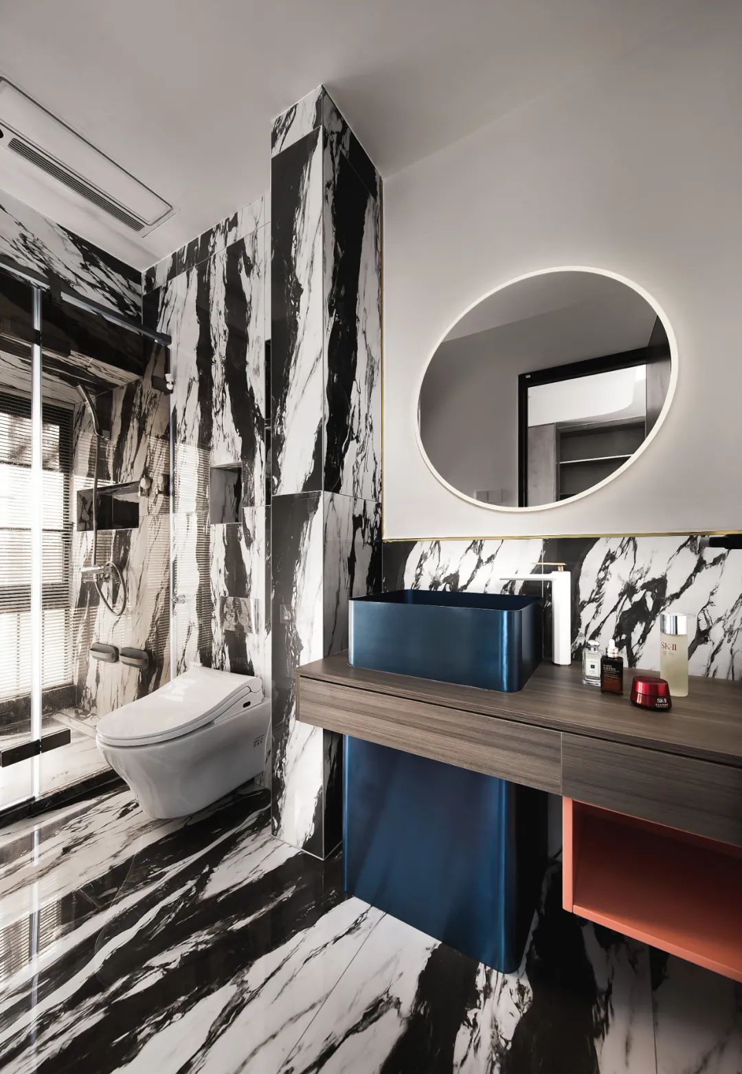 撞色个性都市 90 后住宅设计-62