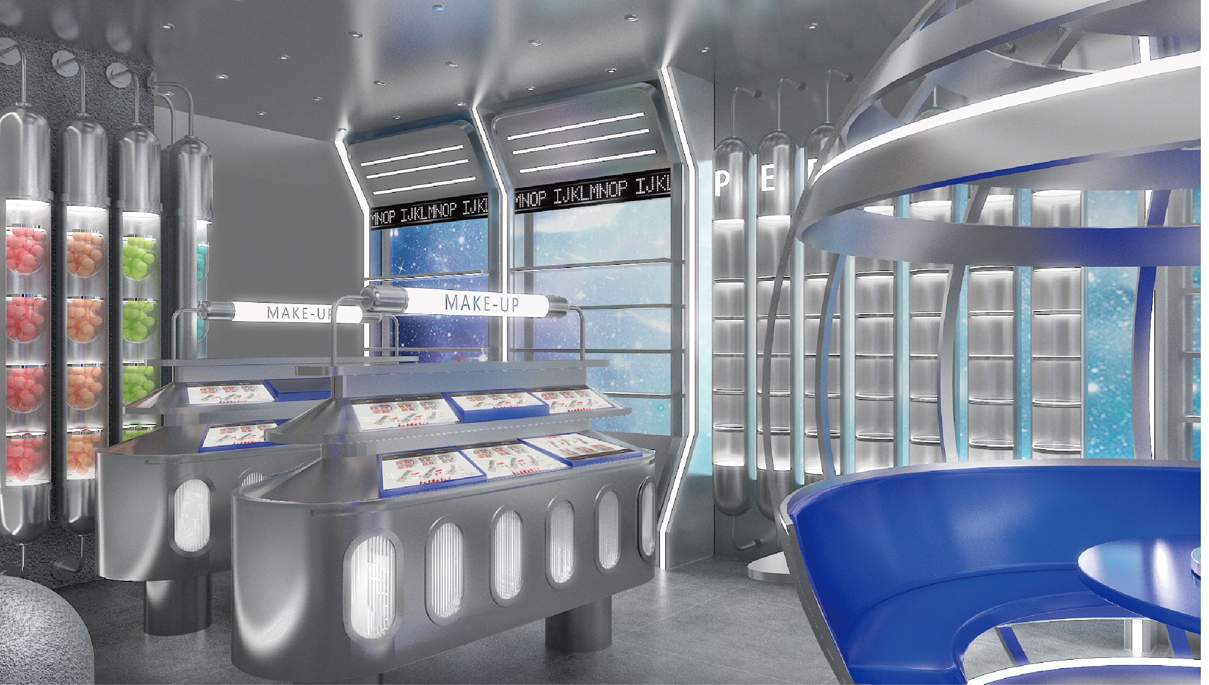 《粉港》美妆品牌空间设计品牌设计-20