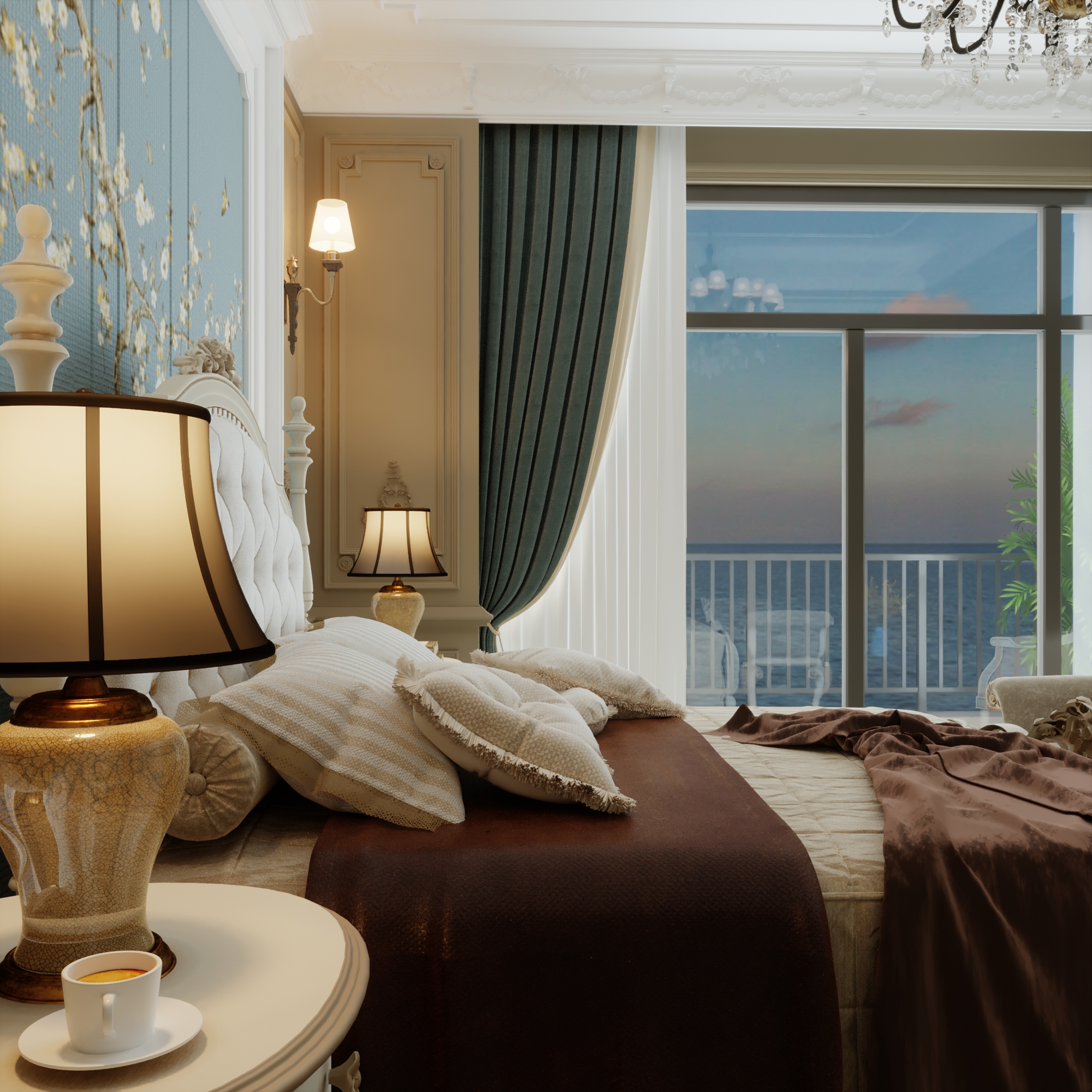 New Classic style Interior House-4