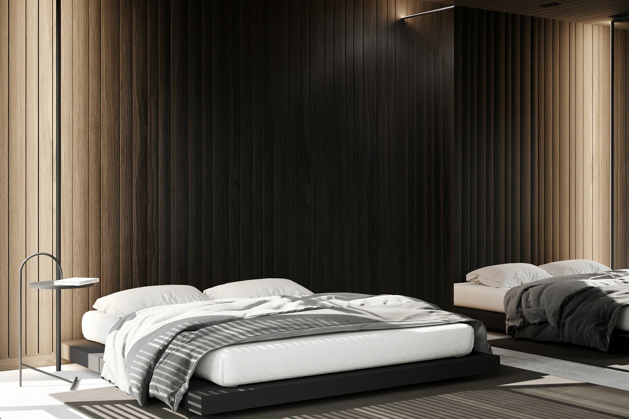 原木与灰色 打造出家居时尚美学-20