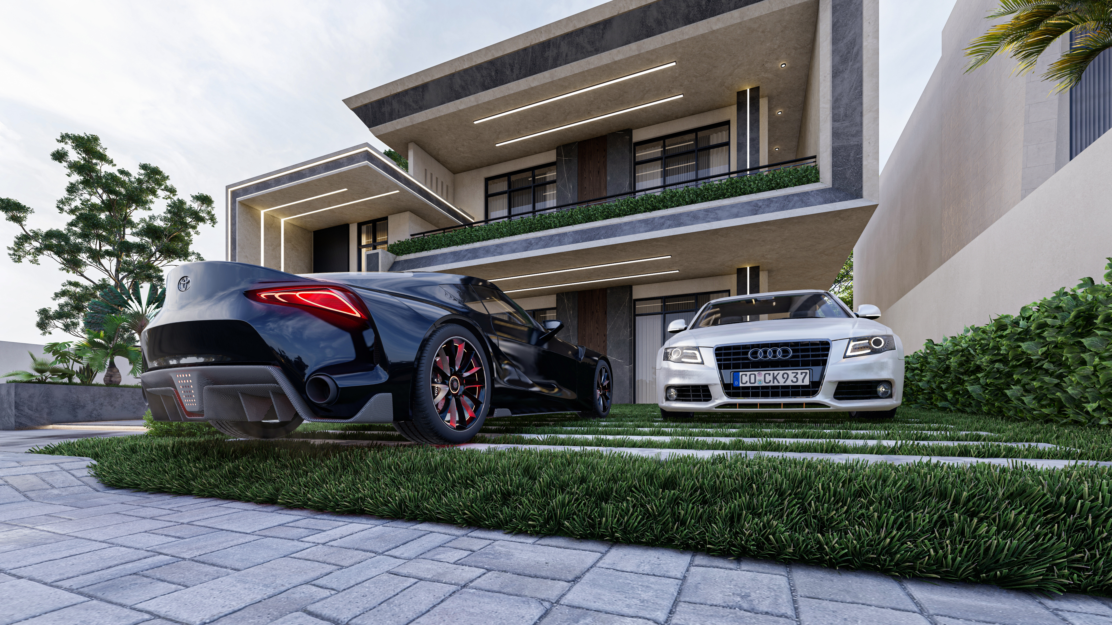 现代迪拜别墅丨阿联酋迪拜-5