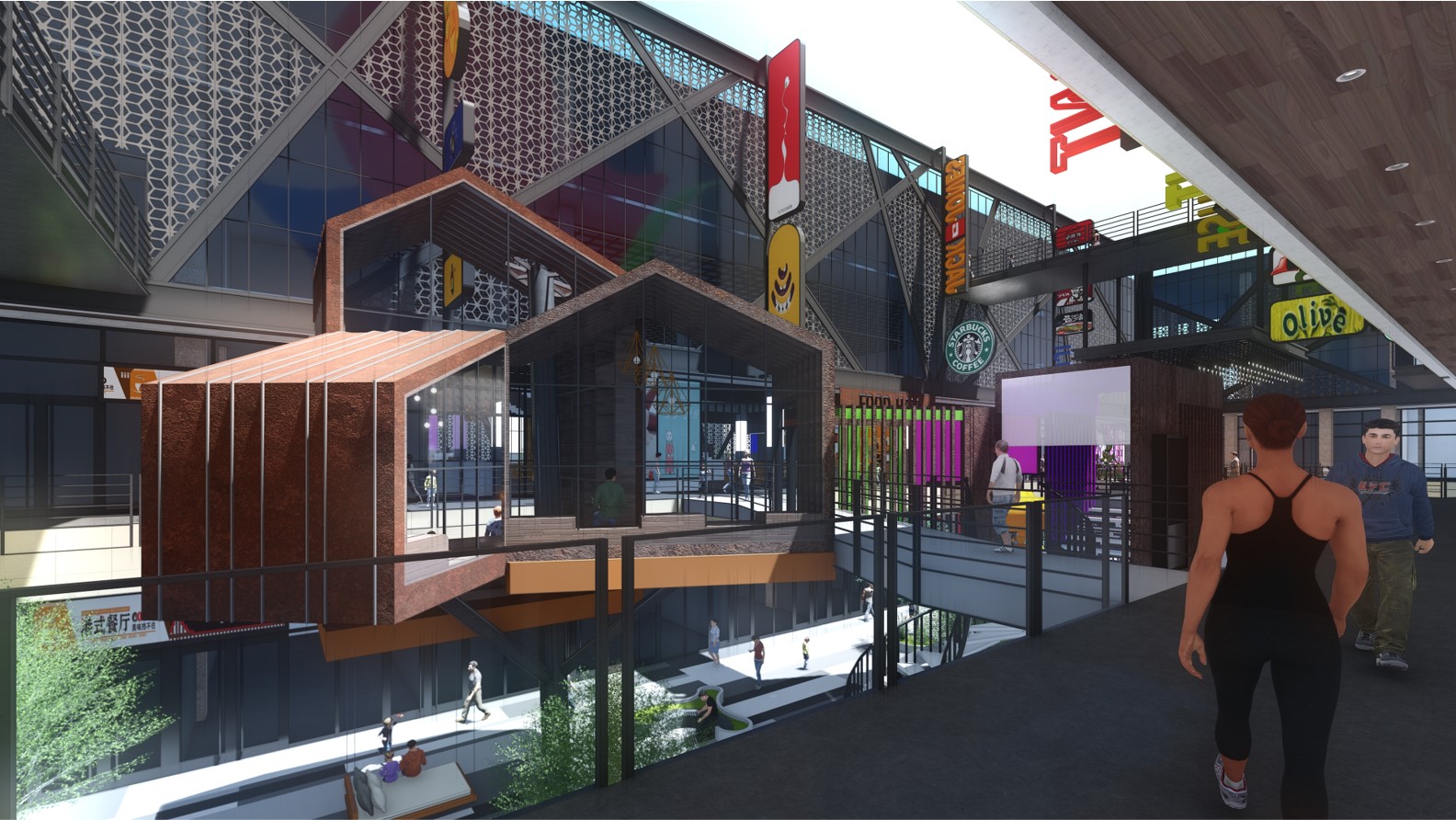 欢乐天堂商业装修工程（注：renovation在商业语境中常指装修、翻新工程，可根据实际情况判断是否需要工程二字） 丨中国丨Hopscape Design Studio-21