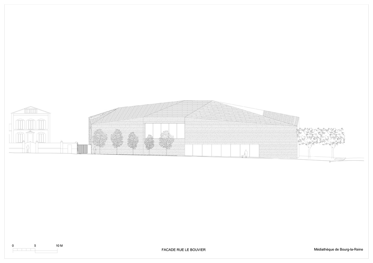 巴黎百年核桃树传媒图书馆丨法国巴黎丨pascale guédot 建筑事务所-45