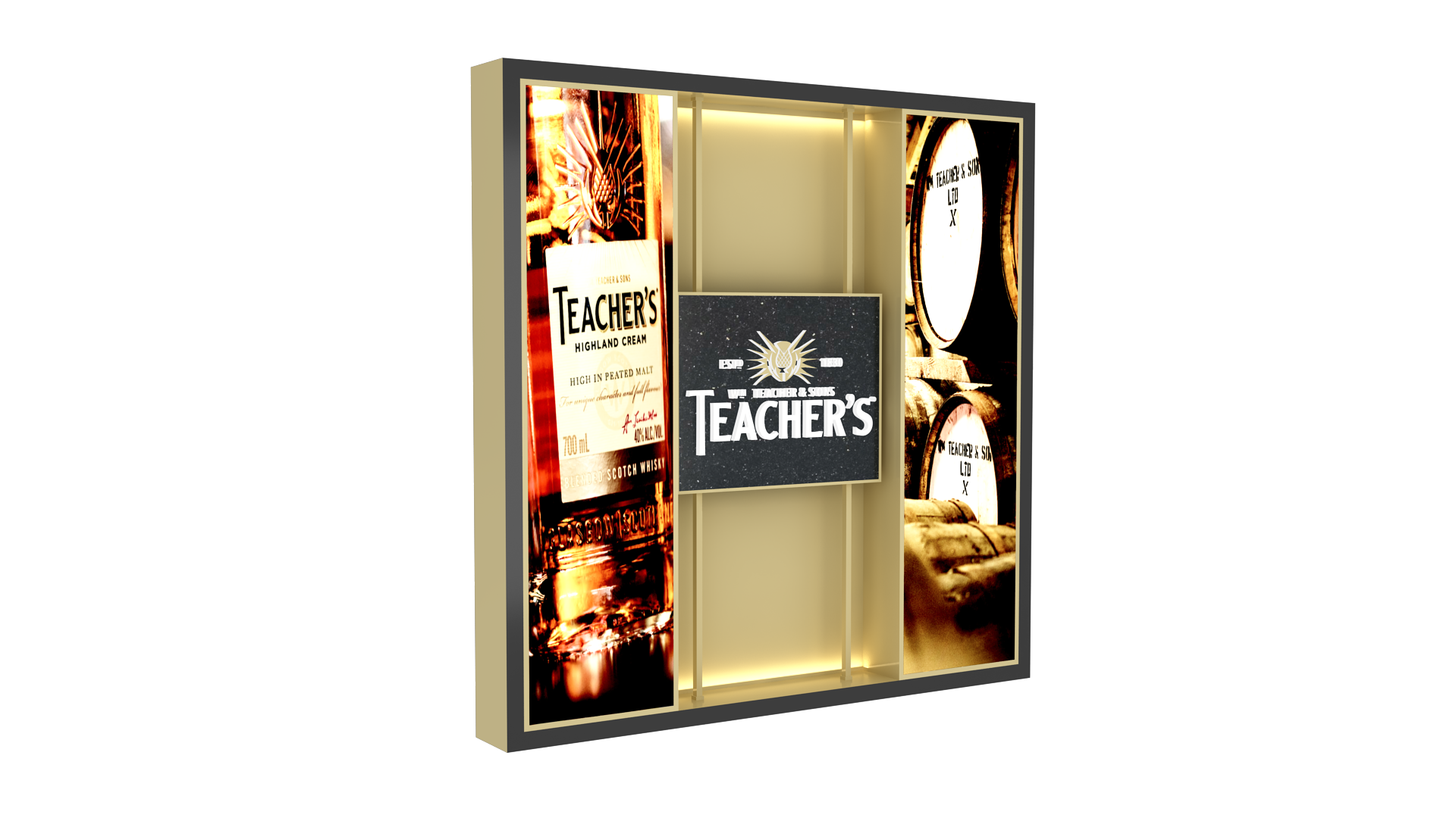 Teacher's Wall's / Bar Design/ Gondola Design-5