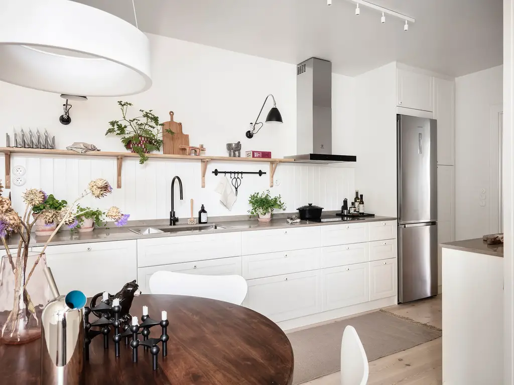 温馨舒适的斯堪的纳维亚风格公寓设计-5