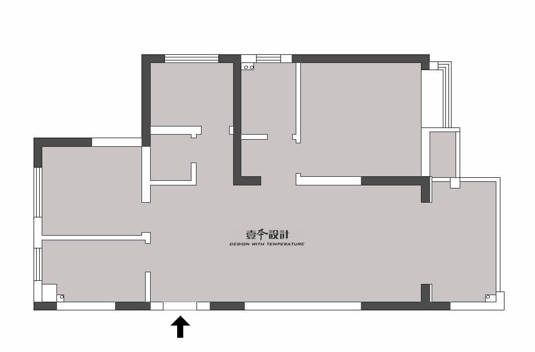 壹夲设计 | 平层住宅的现代时尚变身-0