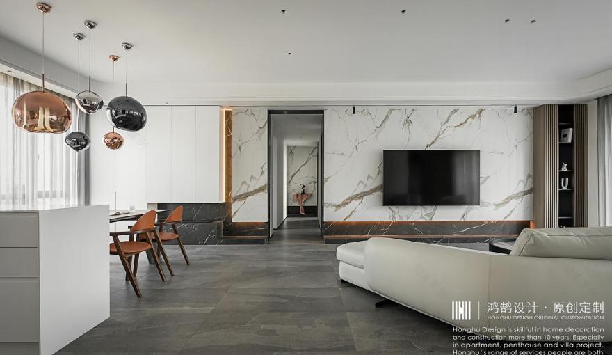 四口之家宽敞互动式平层乐园丨中国上海丨上海鸿鹄设计-3