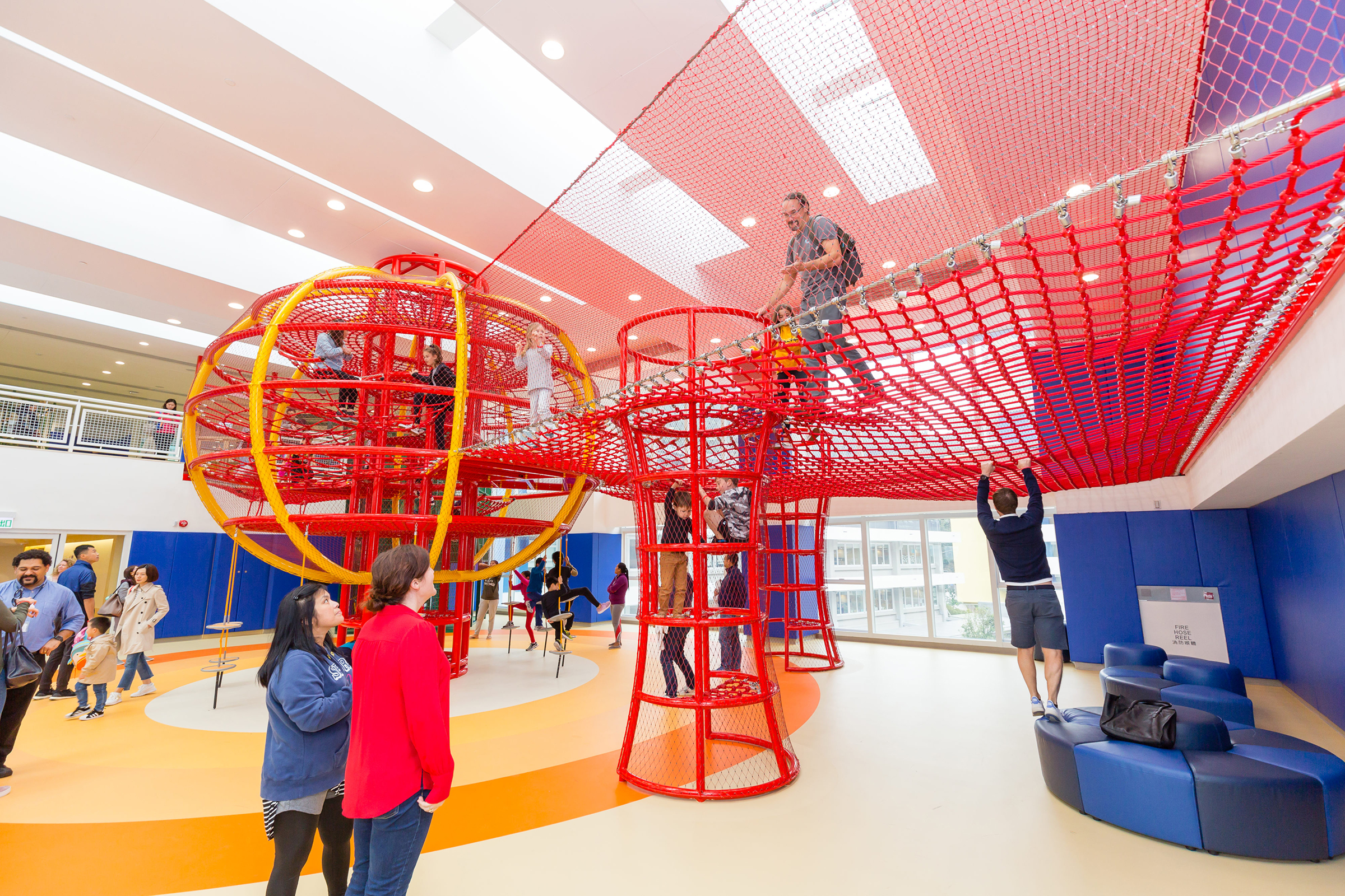 香港国际小学新校舍巨型灯笼游乐场丨中国香港-12