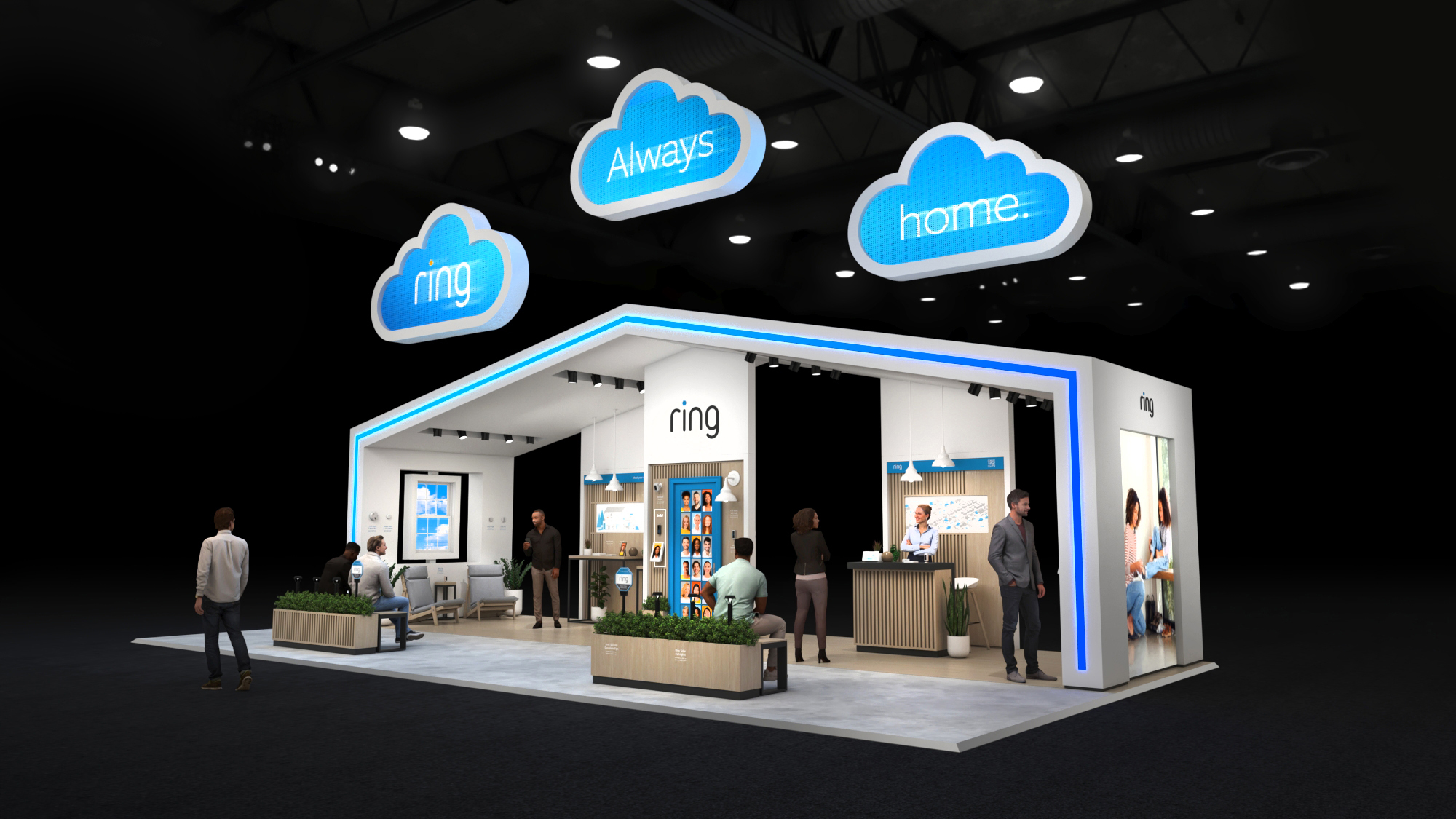 AMAZON+RING 展览概念设计丨EWI Worldwide-18