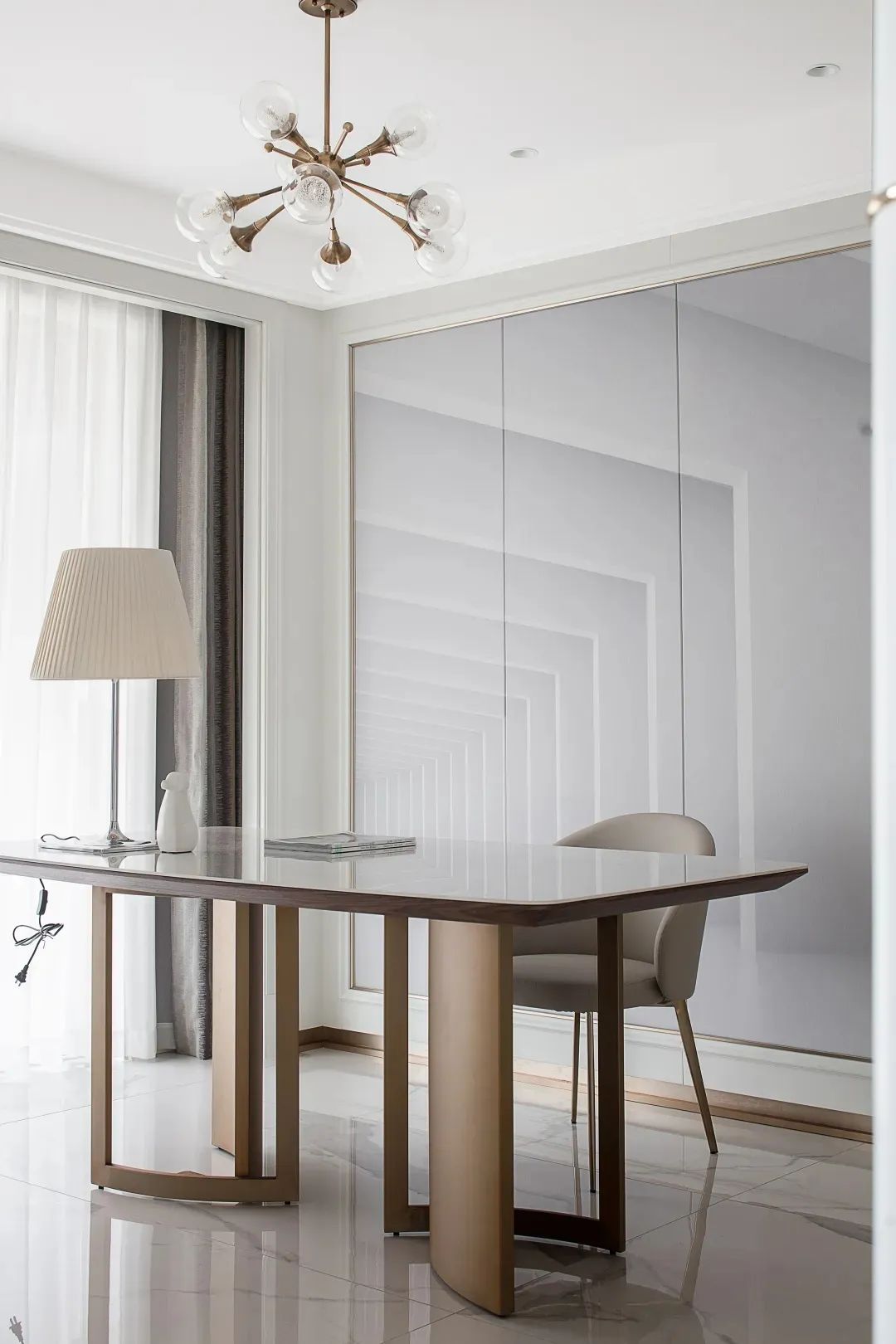 安阳城实拍 | 现代美式轻奢,精致奢华生活空间-44