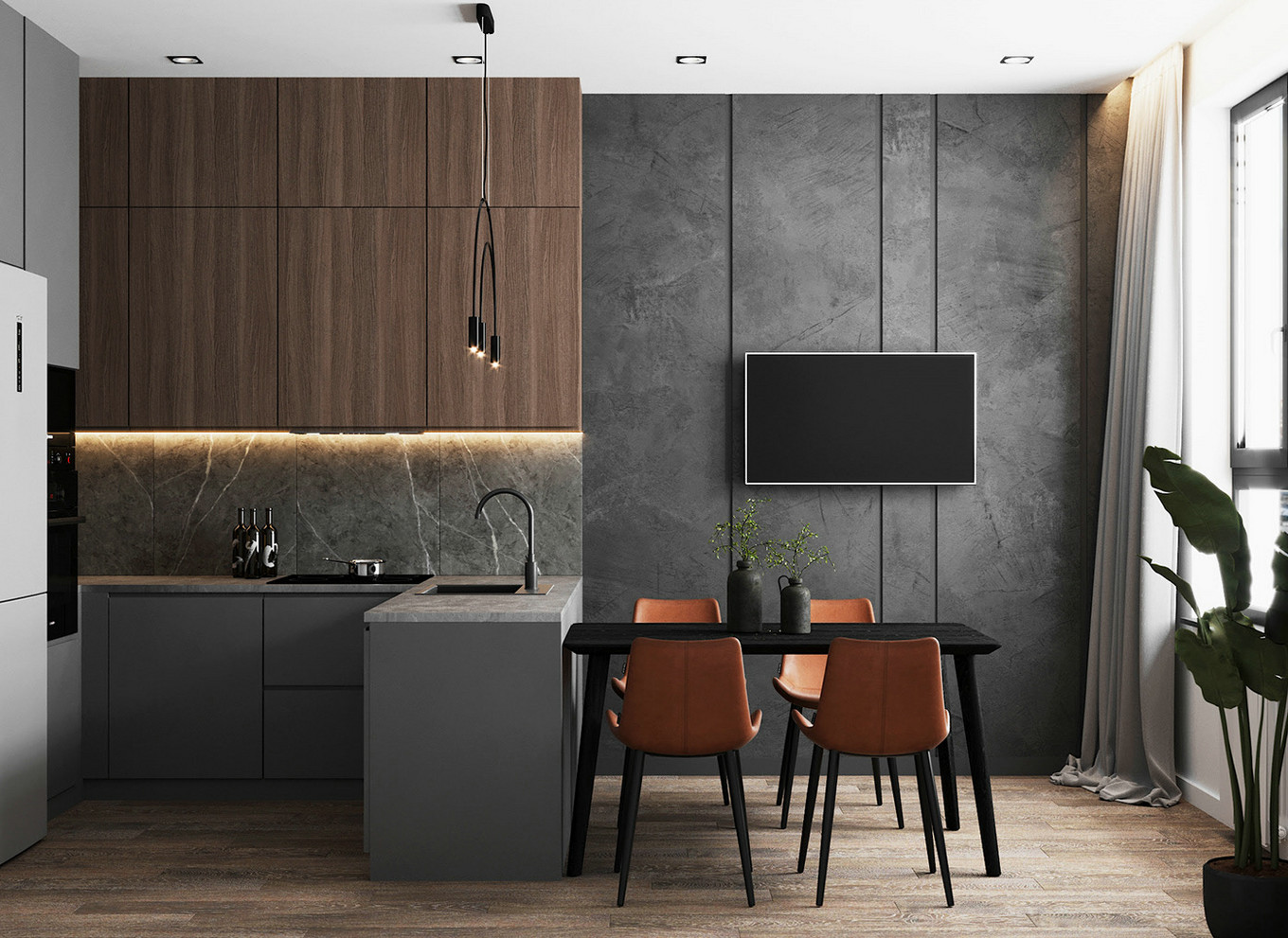 极简北欧，一个人的舒适空间-1