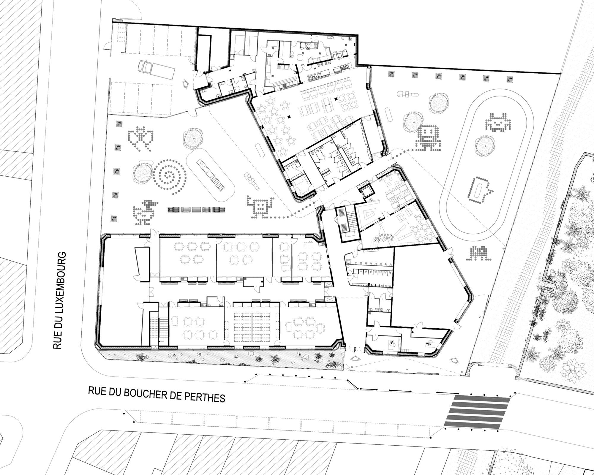 Lucie Aubrac School  Saison Menu Architectes Urbanistes-11