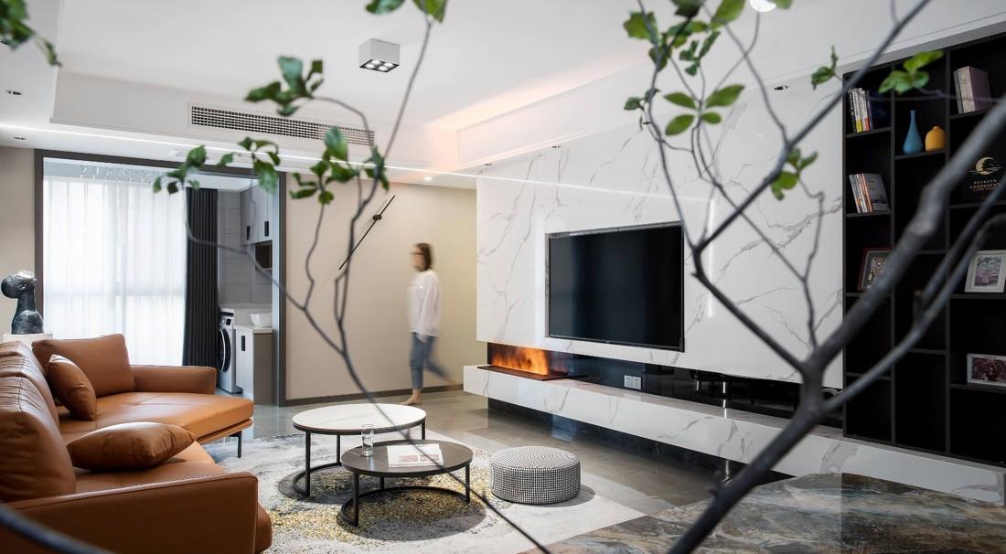 平层丨【观致国际设计】让温馨与时尚不期而遇-6