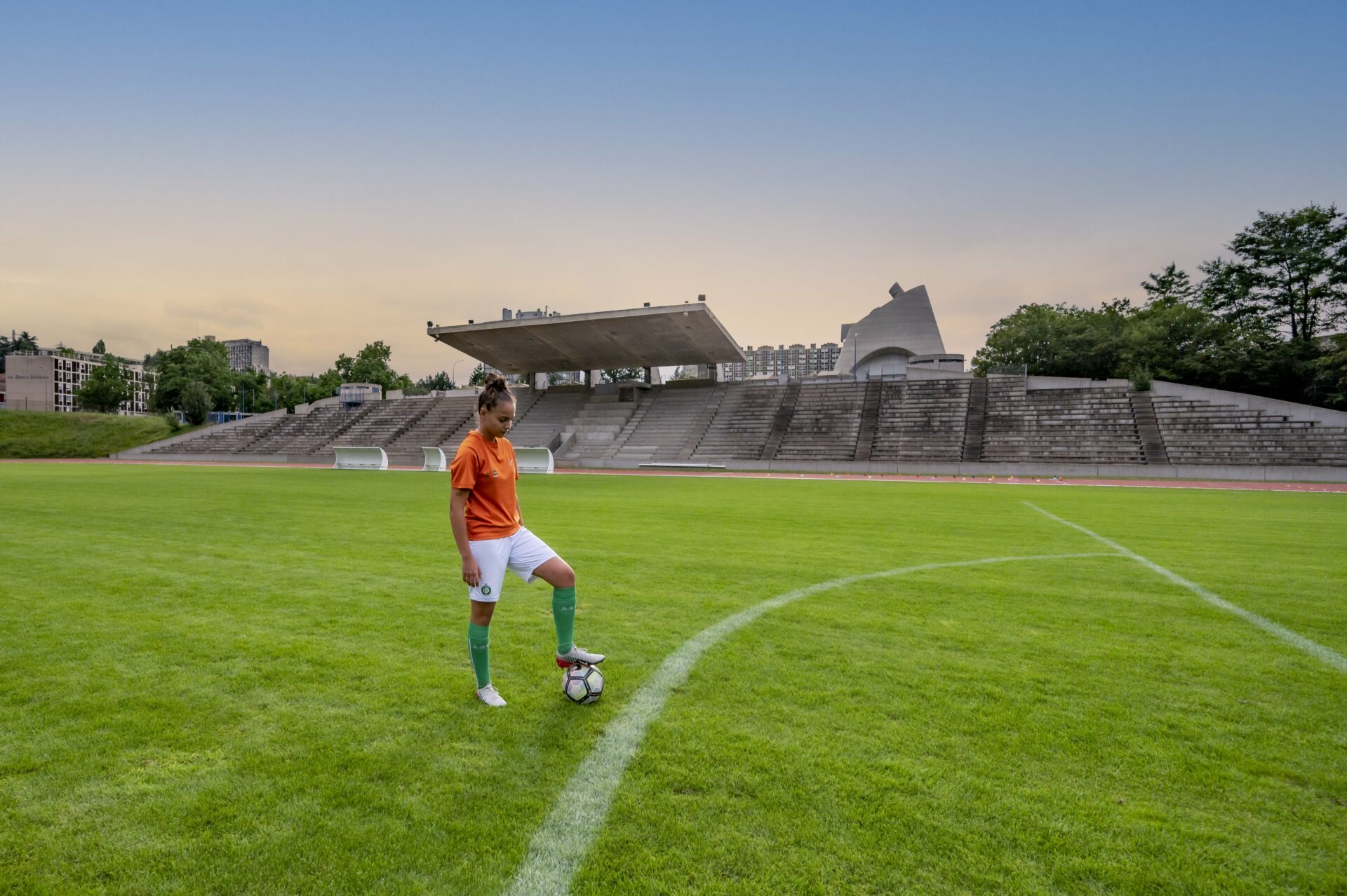 Stade  Site Le Corbusier（勒·柯布西耶体育场）丨勒·柯布西耶（Le Corbusier）-4