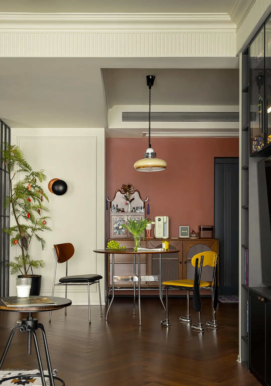 臻溪空间设计|中古加点色彩,形色兼备,丰盈有趣!丨中国上海-24