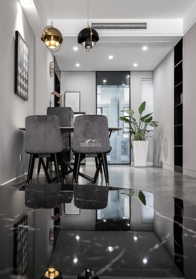 简约灰色空间,点亮生活色彩-22