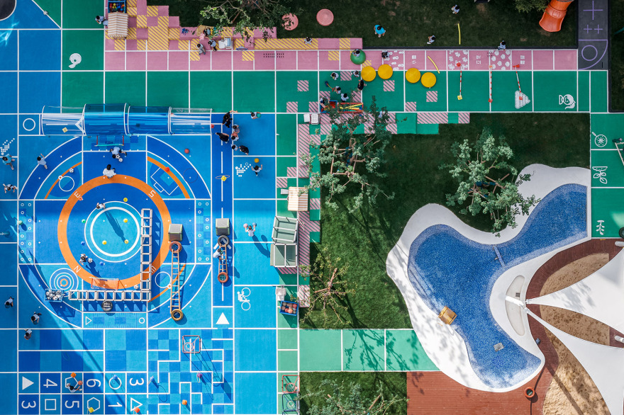 飞行棋幼儿园(上海市徐汇区科技幼儿园文定园景观提升)丨中国上海丨VIA维亚景观-39