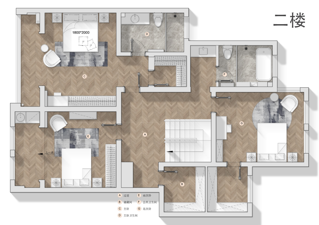 南法假日 · 合肥 307㎡二手房改造丨中国合肥丨安徽飞墨设计组-6