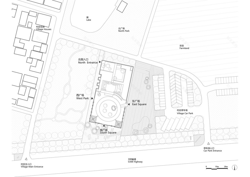 Yunzhai Village Community Activity Center | 链接传统与现代的乡村社区中心-38