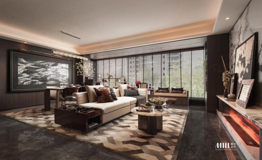 昆明万科·都会半岛99㎡&89㎡&126㎡样板间丨中国昆明丨深圳市蜜尔室内艺术设计有限公司-71