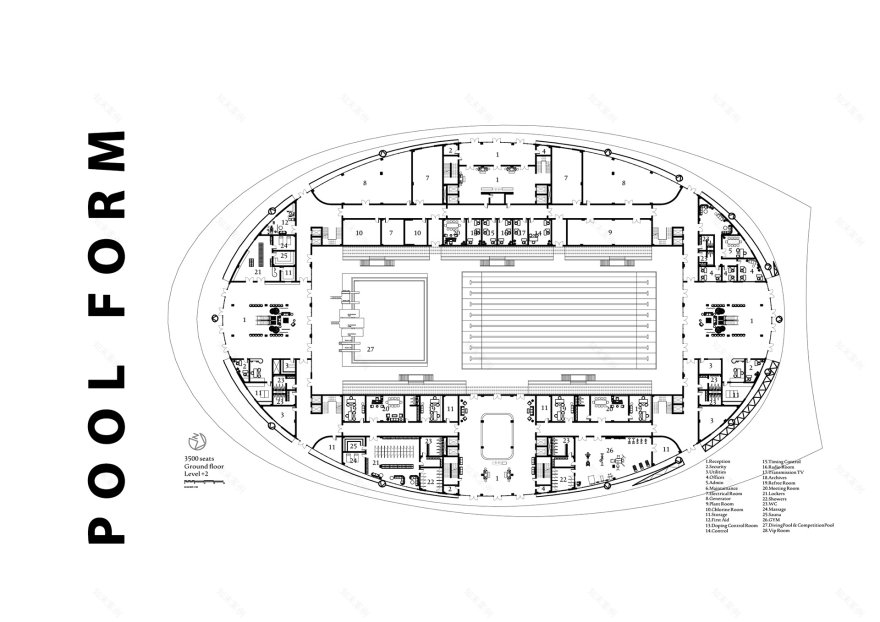 大学体育城丨埃及丨Architecture design studio VIII-40
