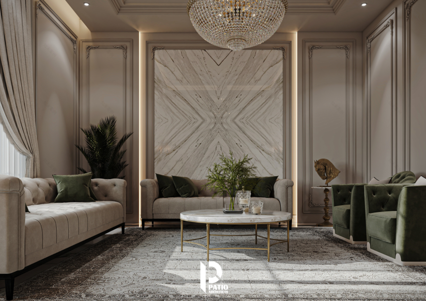 Elegant Residential Diwaniya Interior Design-6