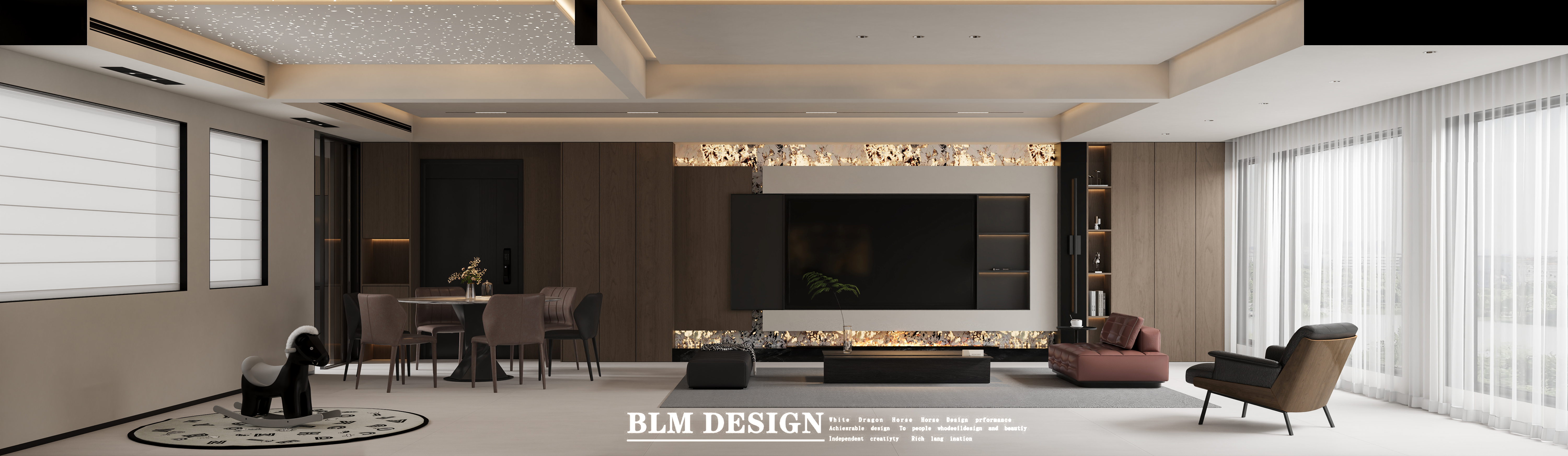 意式轻奢——白龙马效果图-0