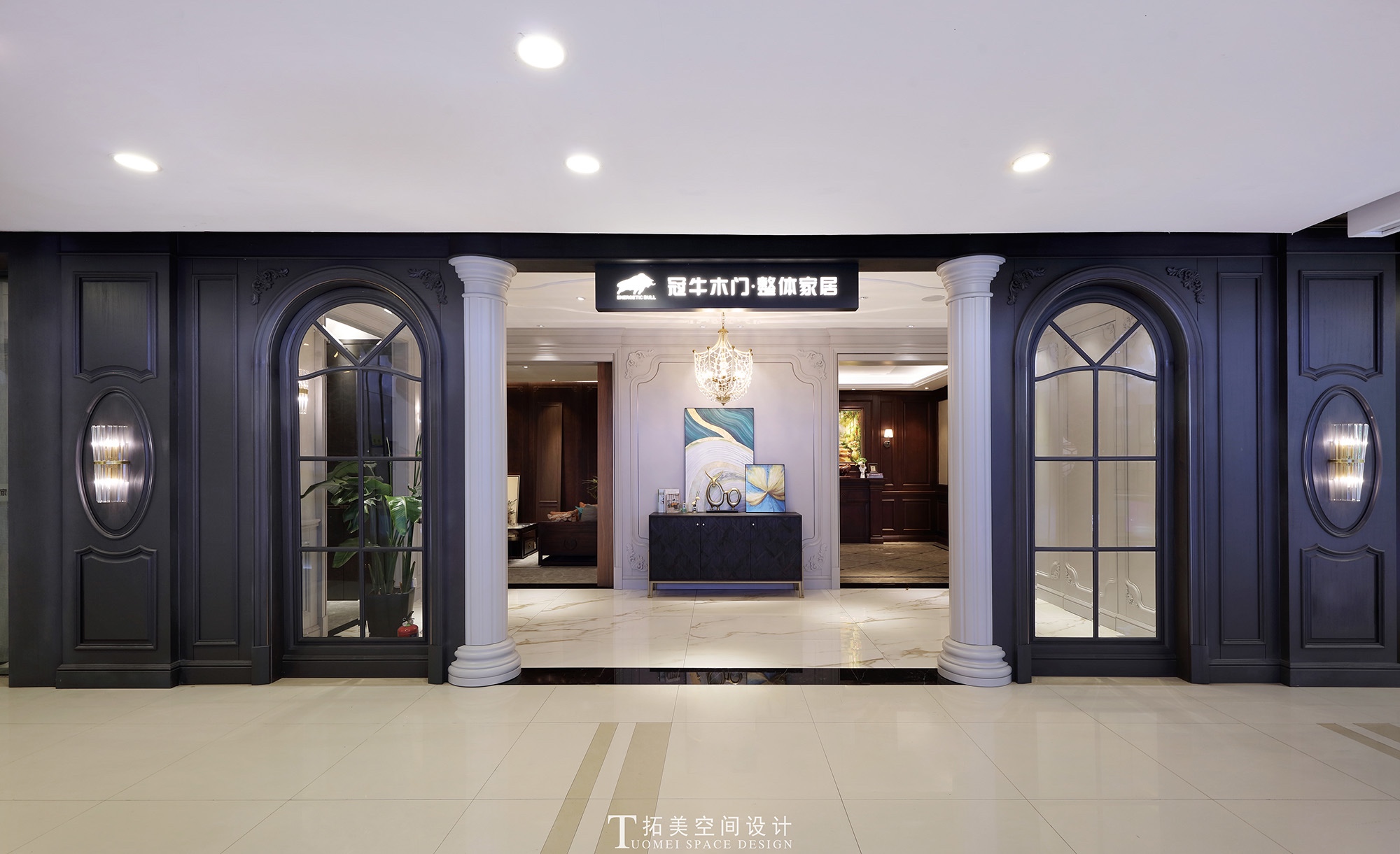 冠牛木门·整体家居好家居店丨中国丨拓美空间设计-8
