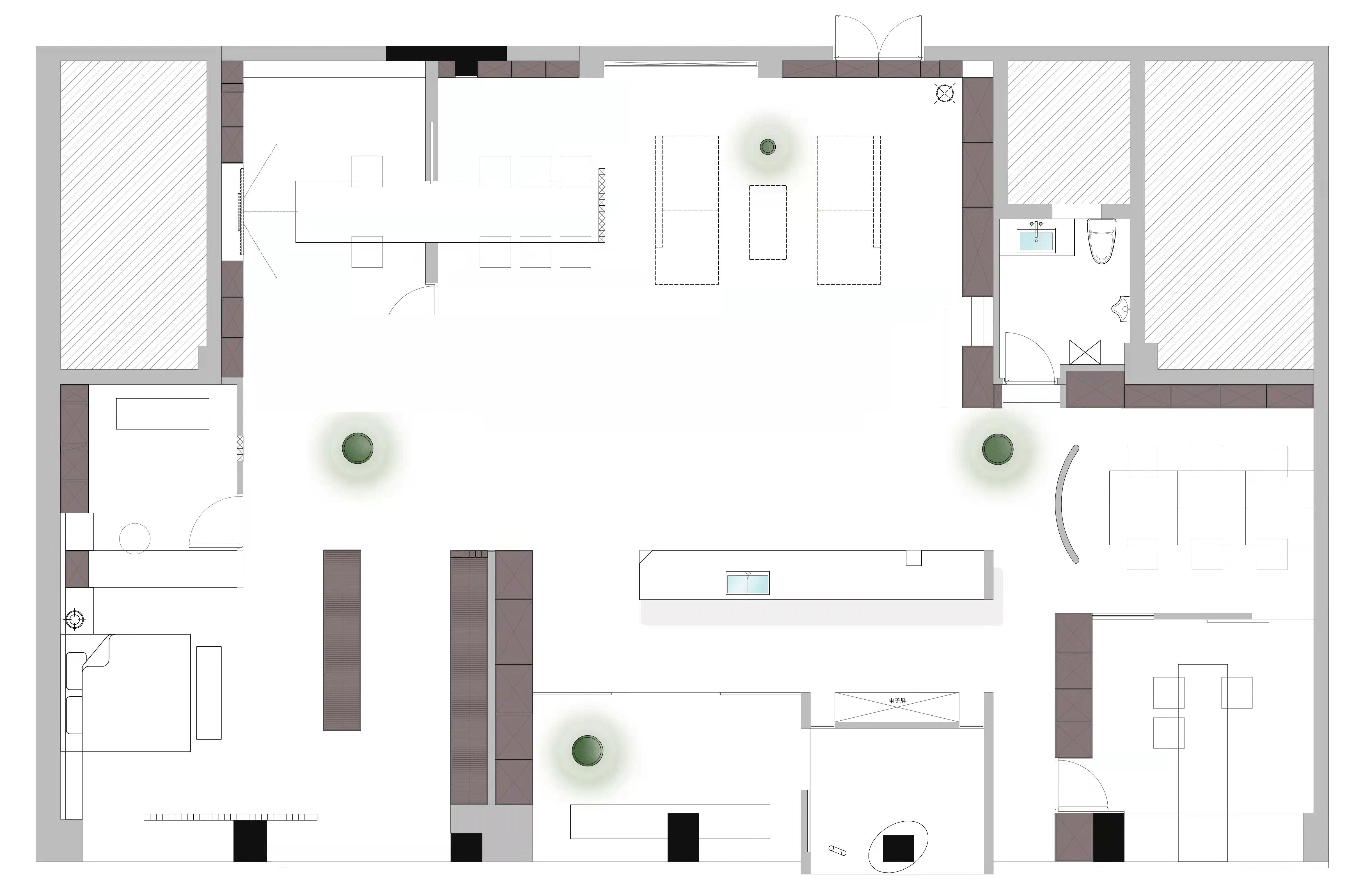 绿光森林 POOSU 全屋定制展厅丨FF 设计工作室-67