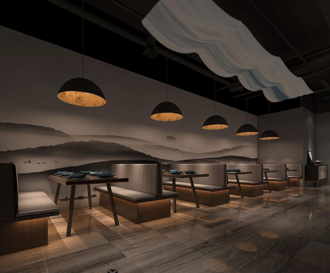 句容餐饮空间，简约风格引领美食潮流-12