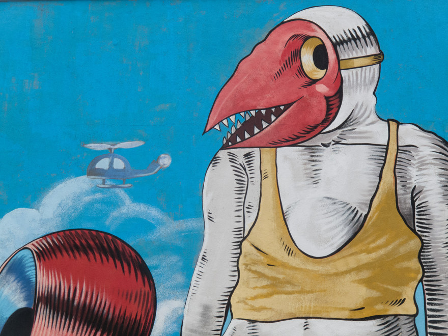 爱恋之神· Roald Dahl 百年纪念壁画-5