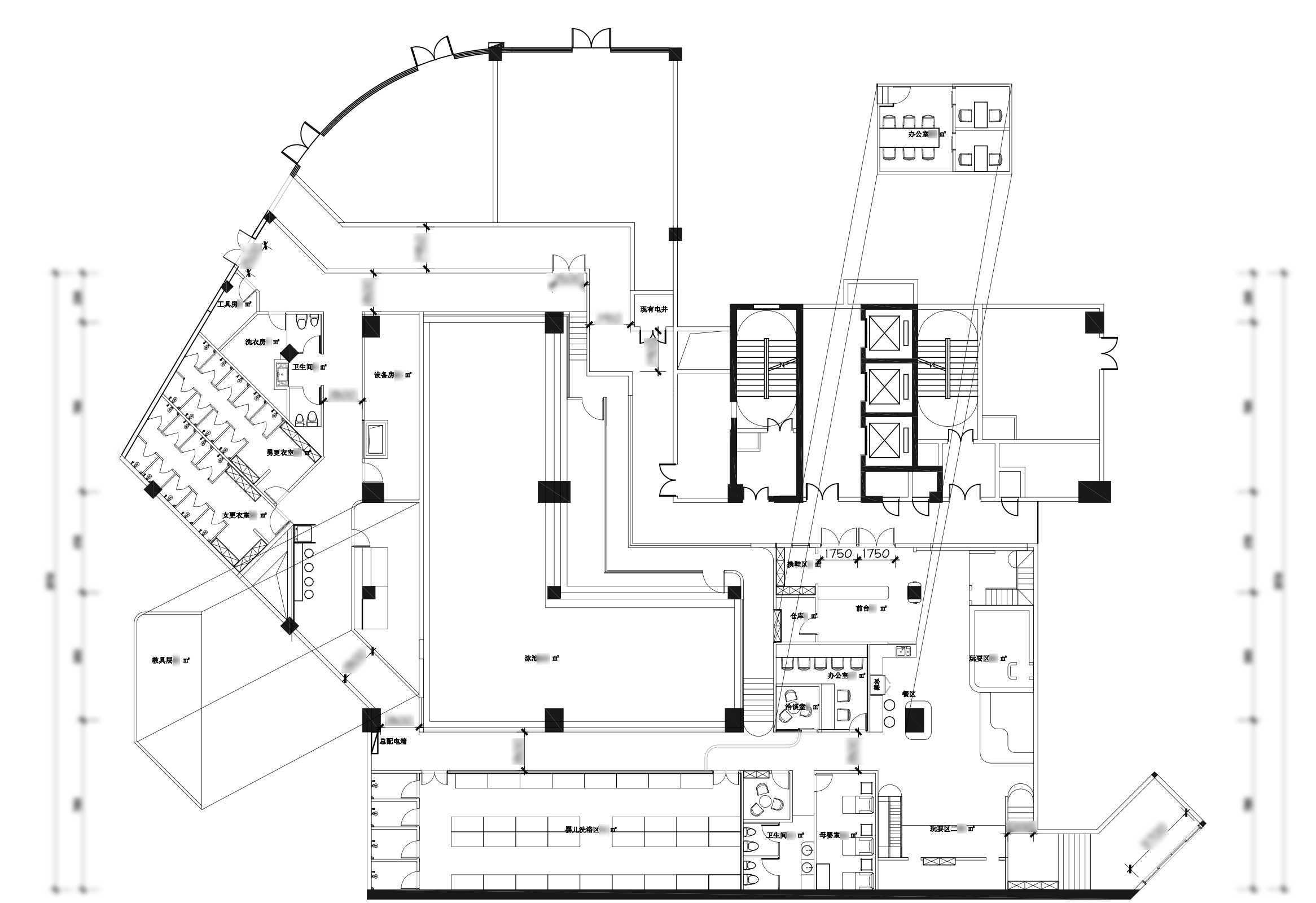 吐泡泡亲子游泳俱乐部番禺店 2·0丨中国广州丨意匠工作室-5