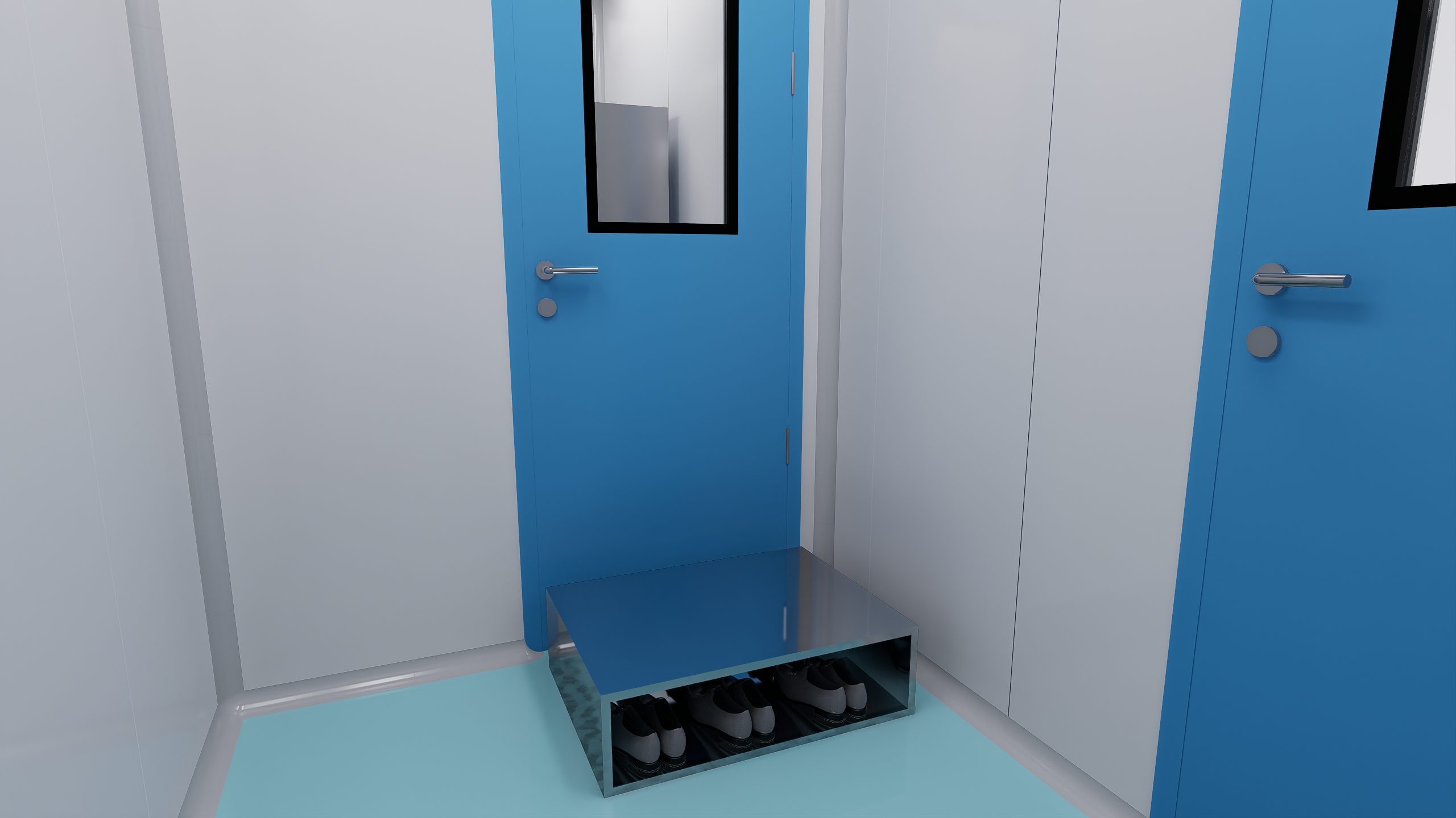 净化车间效果图相关BIM服务项目丨BIM工程服务-6