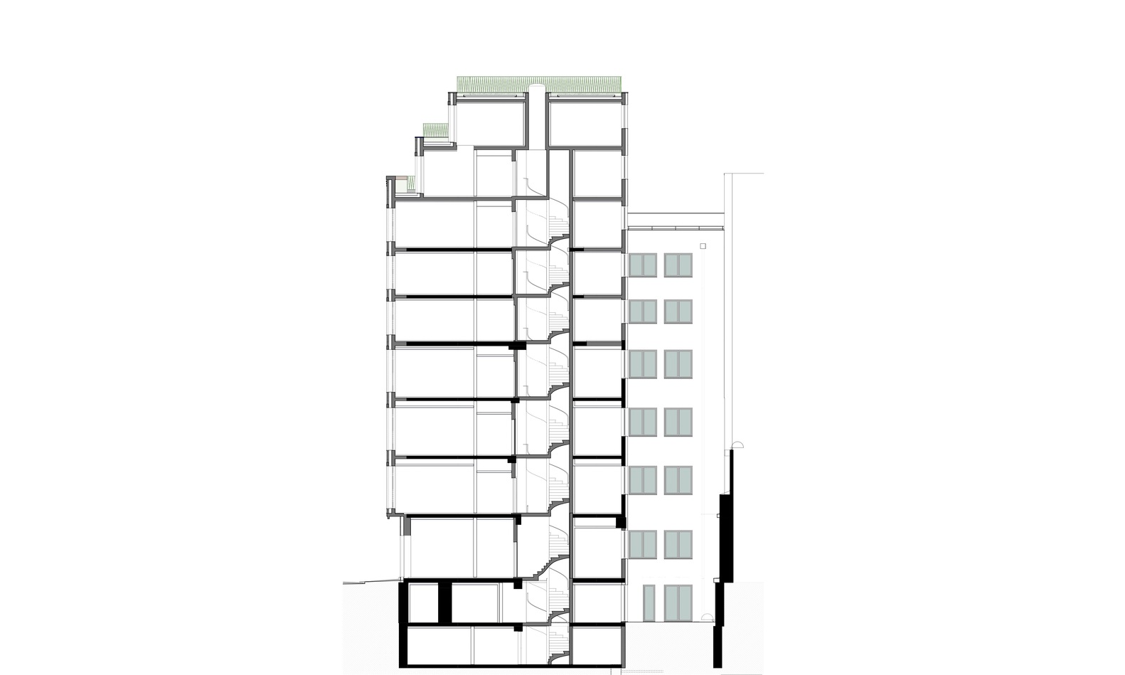 巴黎的公寓楼丨法国巴黎丨COBE 事务所-36