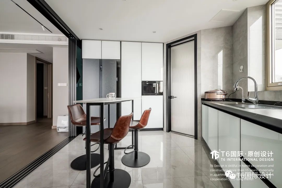 现代简约大改造 · 190m²不规则户型的空间艺术-61