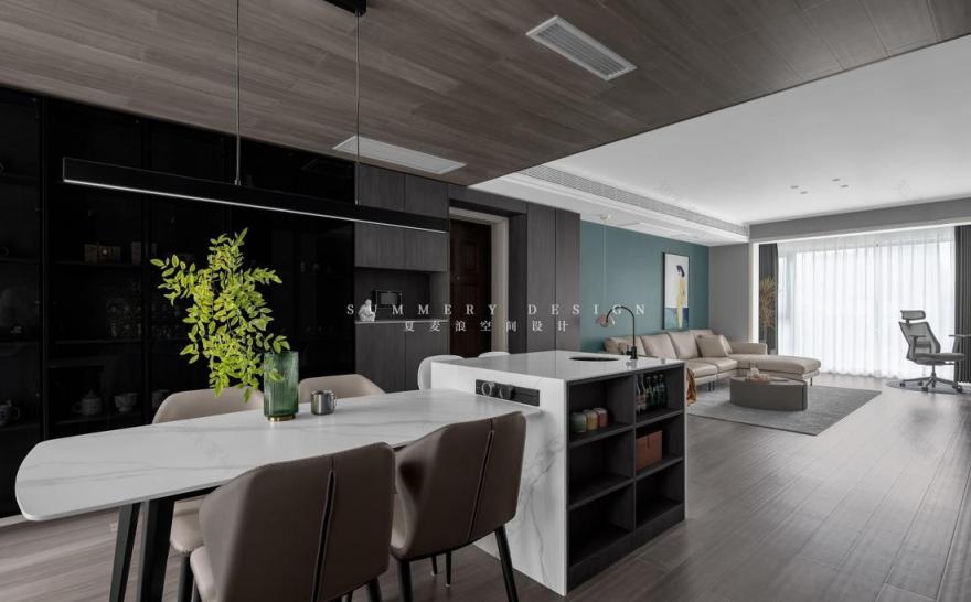 西安 90㎡现代简约两居室设计丨中国西安丨西安夏麦浪空间设计-28