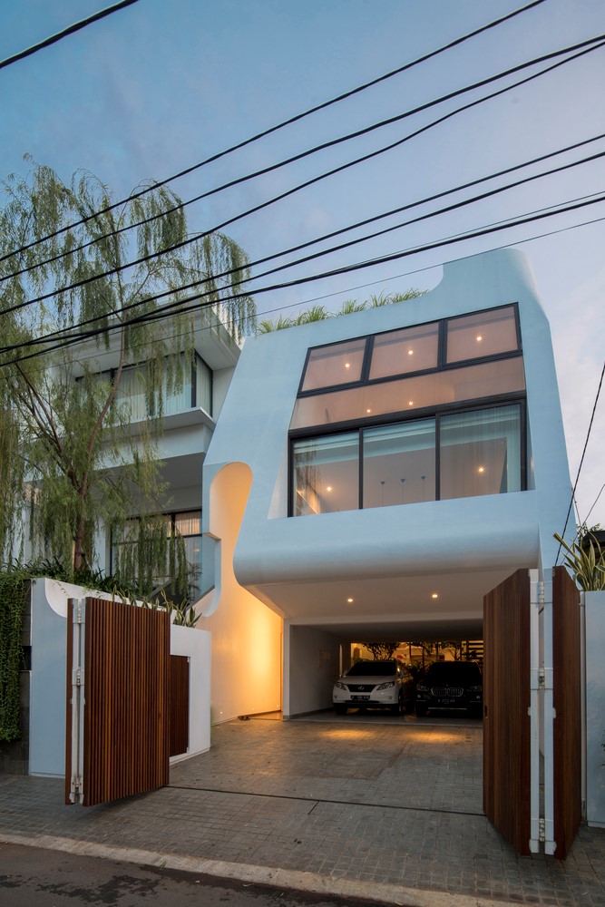 雅加达哈里曼住宅 | 艺术气息与自然共融的设计-9