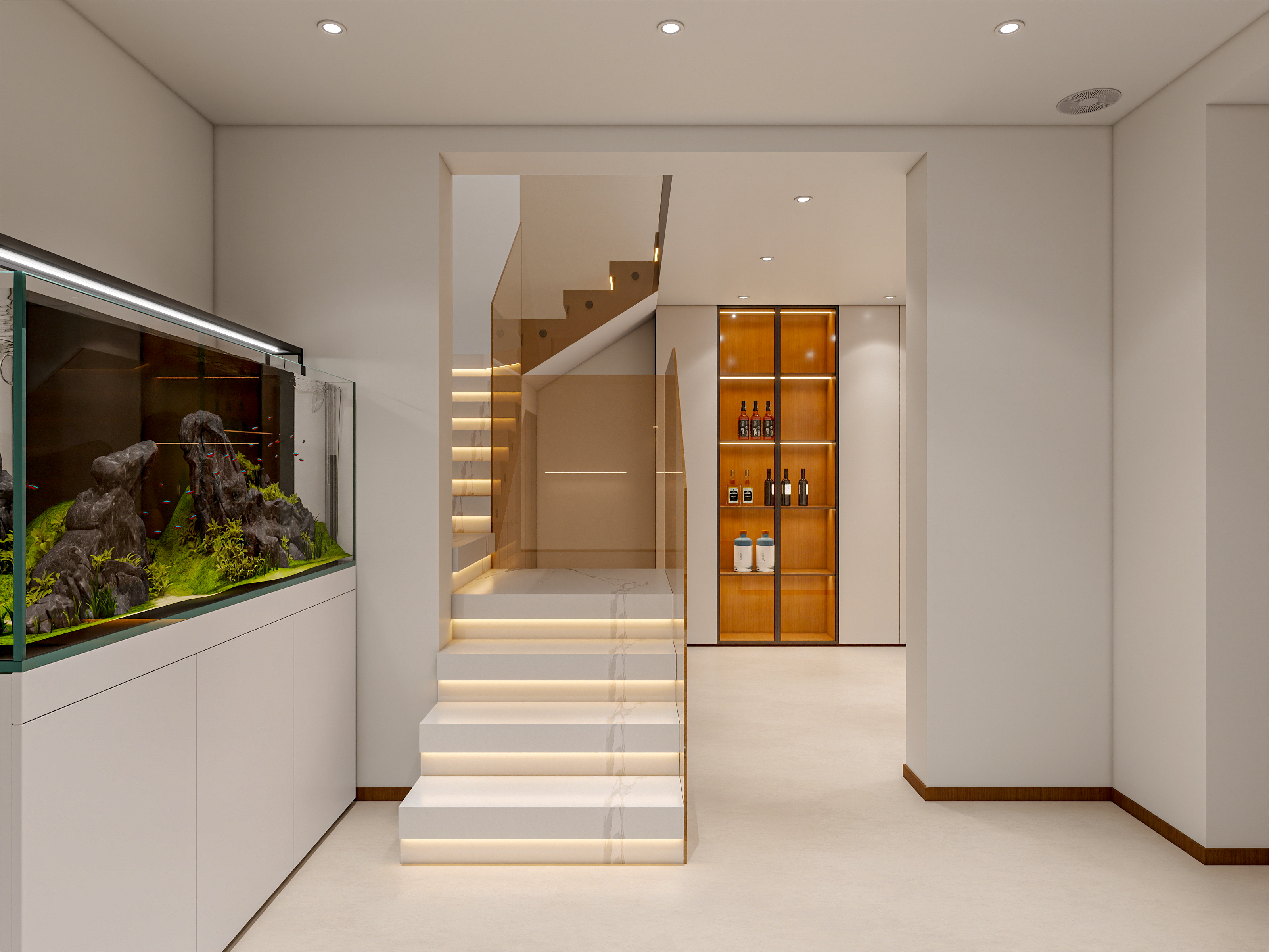 四川成都花间君邸（603平方现代极简底跃四居室）-36