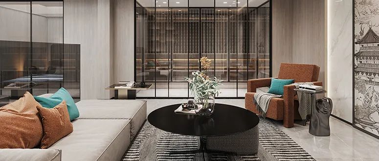 海浪与灯塔的诗意空间-203