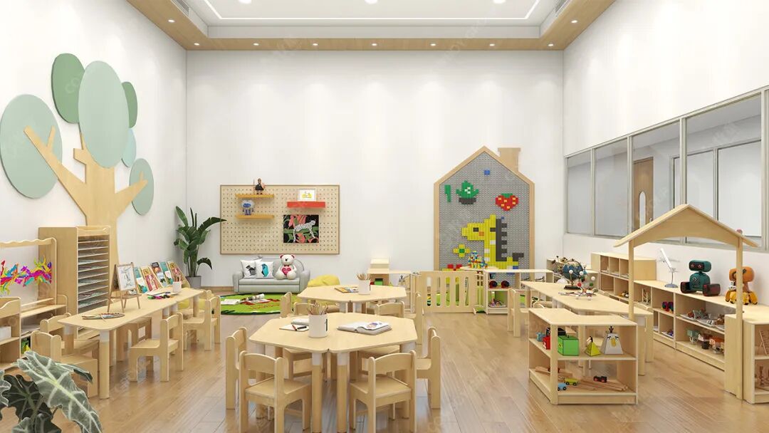 迪拜枫叶熊托育园：教育，始于环境丨牧童托幼-8