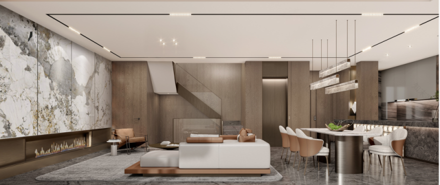 山居诗意的现代雅奢合院丨中国重庆丨北京靳朝晖设计有限公司-59