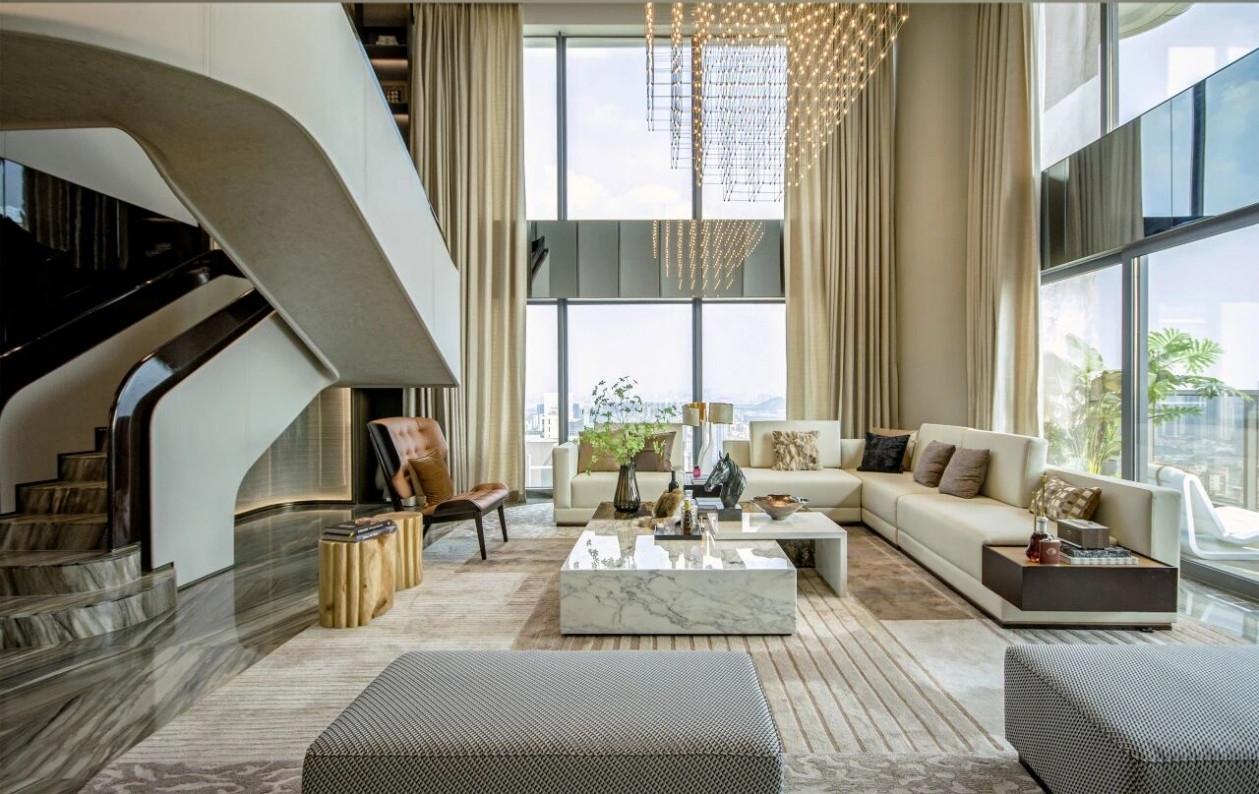 佛山建投恒福壹号325㎡样板房丨中国佛山丨朗格设计-6