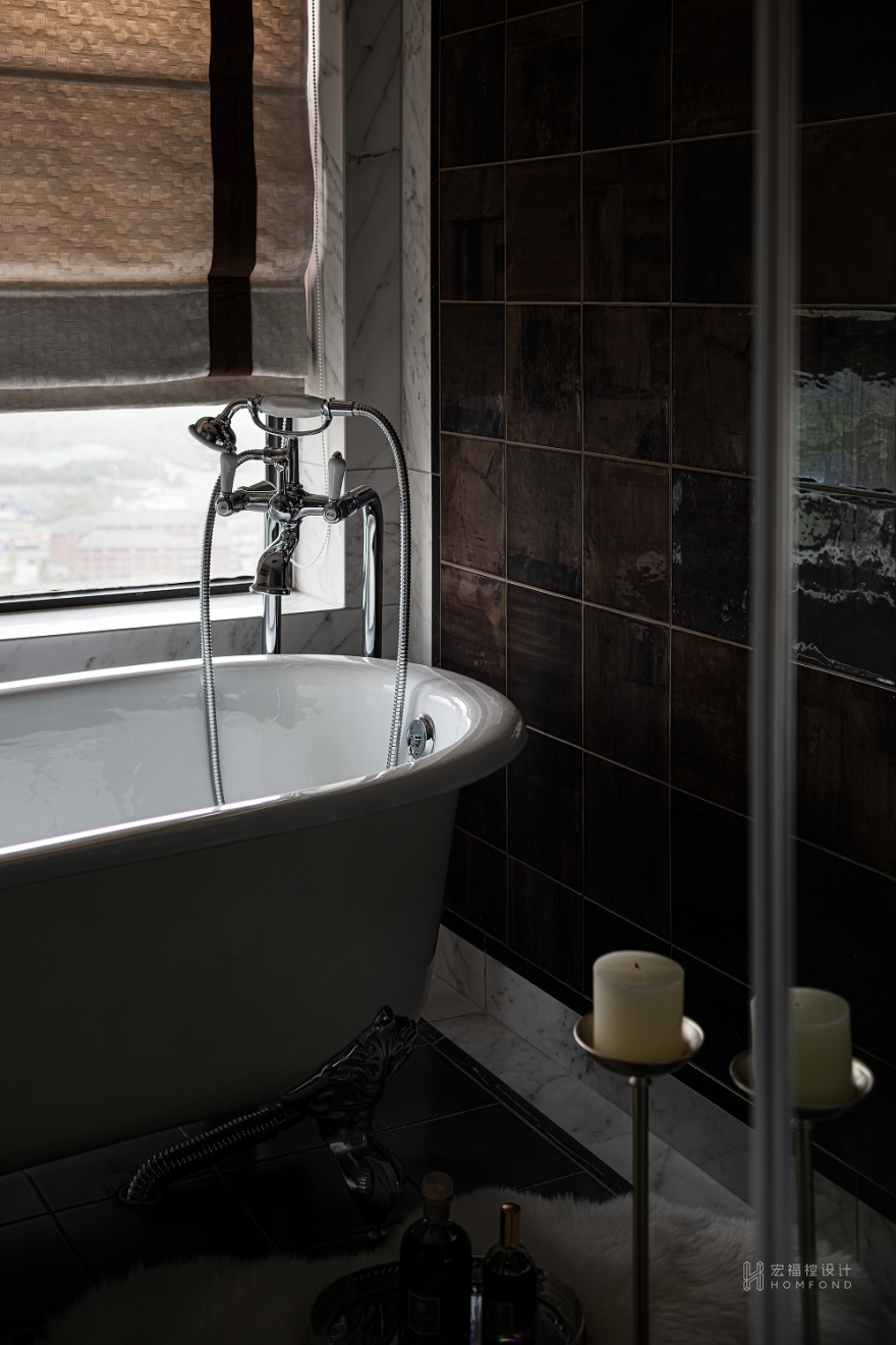 法式轻奢风格四室两厅设计丨中国成都丨成都宏福樘设计-73