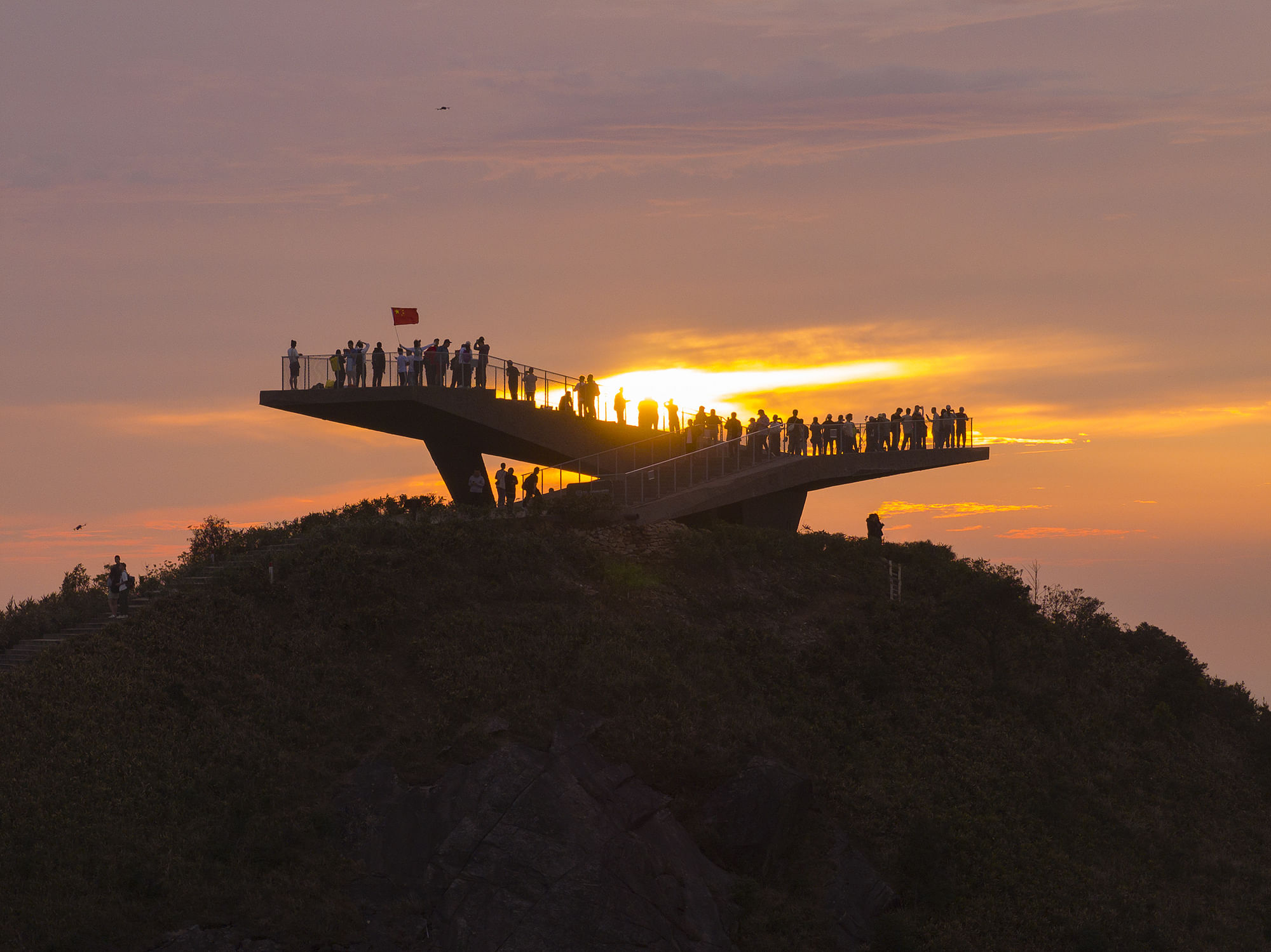 深圳梅沙尖城市观景平台丨中国深圳丨line+ studio-62